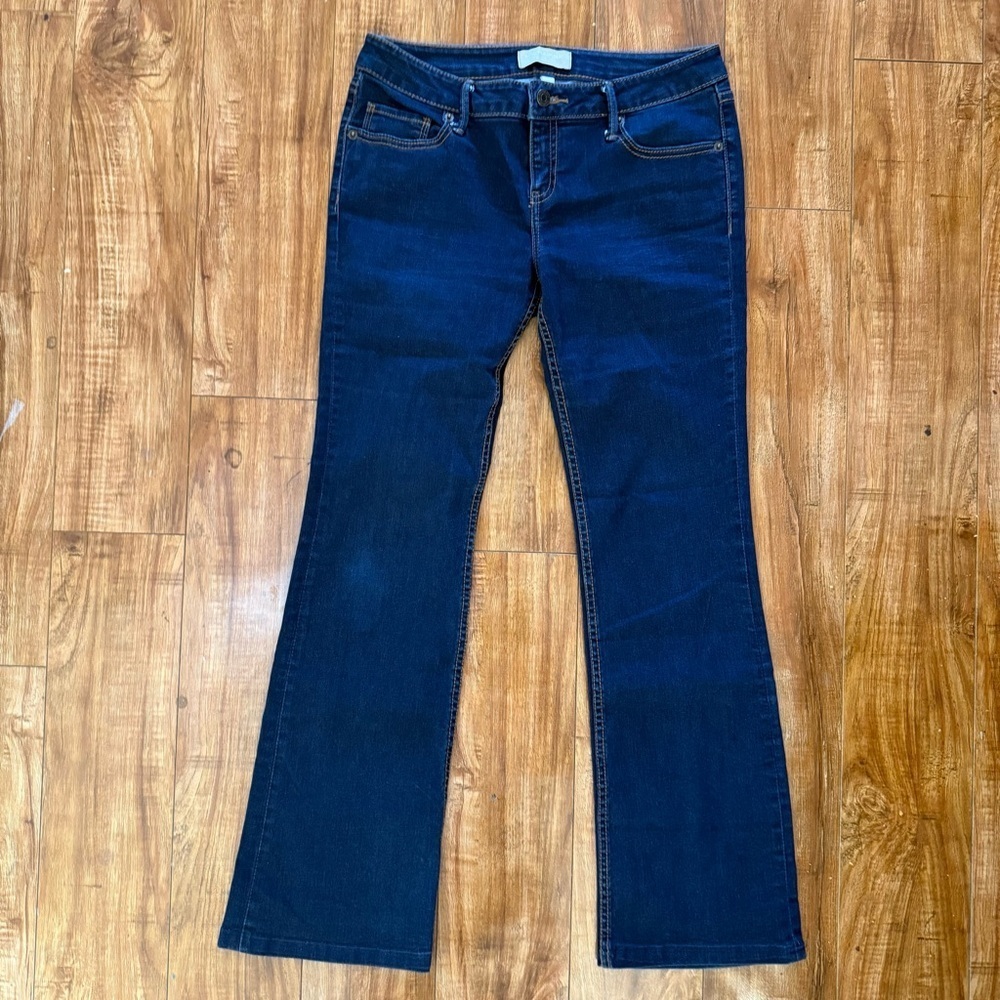 BANANA REPUBLIC Women’s Dark Blue Flare Bootcut Jeans Size 27